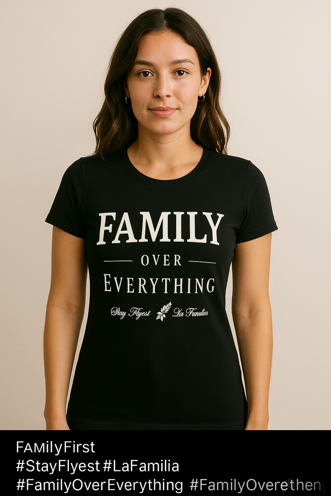 NEW! Women's Family Over Everything T