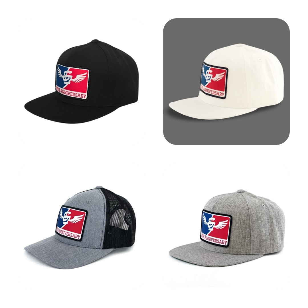 SF 10YR Anniversary Hats