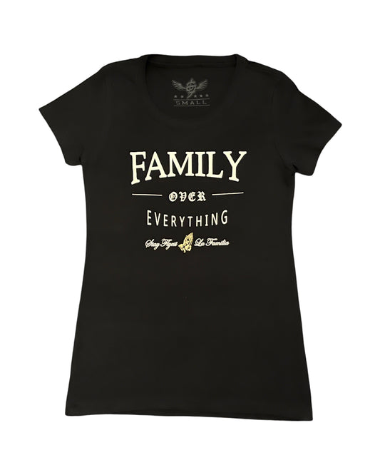 NEW! Women's Family Over Everything T